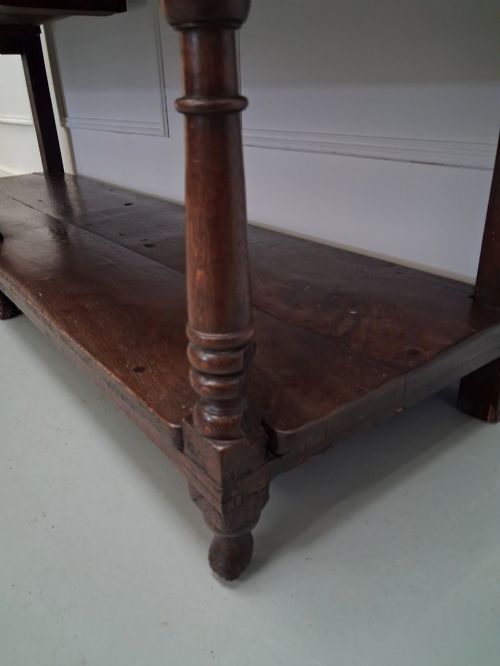 18TH CENTURY GEORGIAN OAK DRESSER BASE - ADDITIONAL PHOTO 5