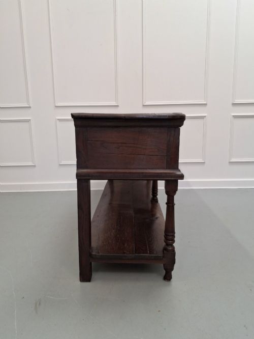 18TH CENTURY GEORGIAN OAK DRESSER BASE - ADDITIONAL PHOTO 8