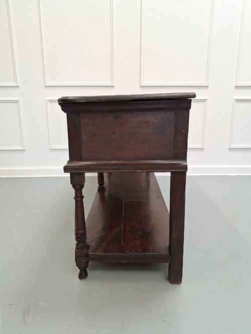 18TH CENTURY GEORGIAN OAK DRESSER BASE - ADDITIONAL PHOTO 10