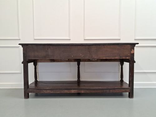 18TH CENTURY GEORGIAN OAK DRESSER BASE - ADDITIONAL PHOTO 11