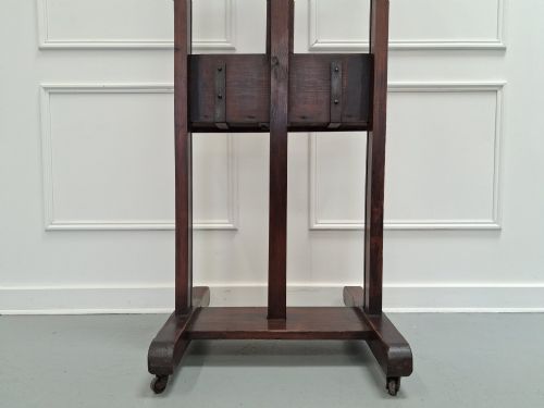 BEAUTIFUL FRENCH PITCH PINE EASEL C1900 - ADDITIONAL PHOTO 4