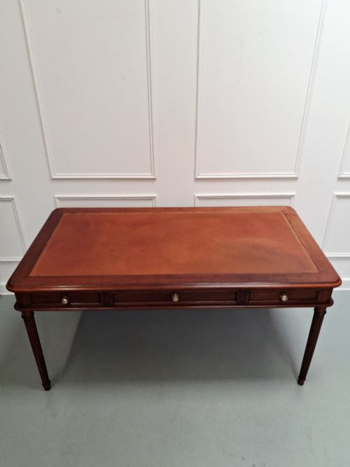 BEAUTIFUL LARGE FRENCH ANTIQUE DESK C1900 - ADDITIONAL PHOTO 5