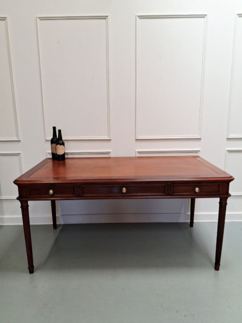 BEAUTIFUL LARGE FRENCH ANTIQUE DESK C1900 - ADDITIONAL PHOTO 6