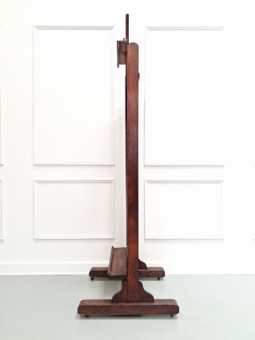 BEAUTIFUL FRENCH OAK ANTIQUE EASEL C1900 - ADDITIONAL PHOTO 6