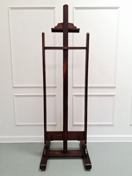BEAUTIFUL FRENCH OAK ANTIQUE EASEL C1900 - ADDITIONAL PHOTO 8