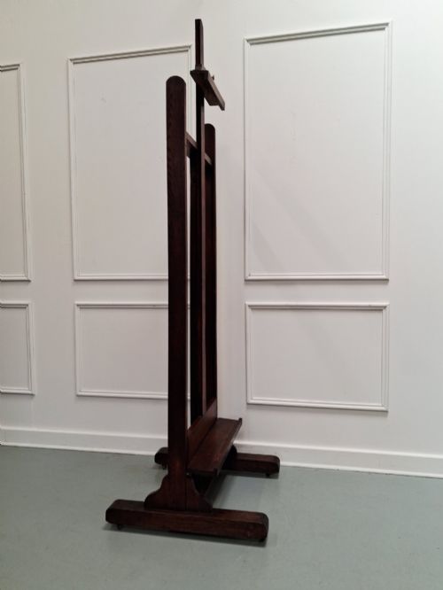 BEAUTIFUL FRENCH OAK ANTIQUE EASEL C1900 - ADDITIONAL PHOTO 9
