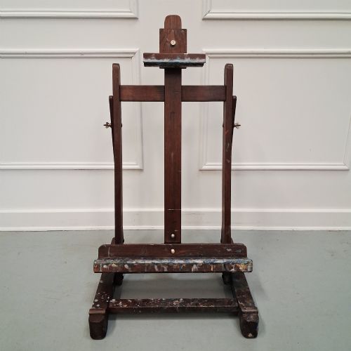 Beautiful Tabletop French Oak Antique Easel C1930