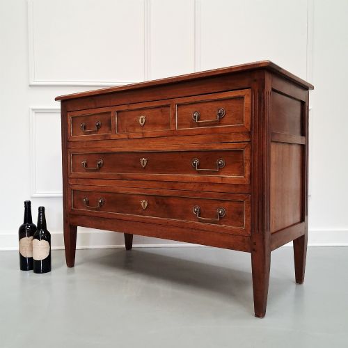 Antique French Walnut Commode c1880