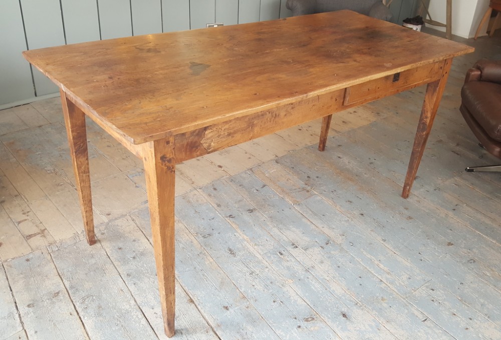 Early Elm French Farmhouse Table