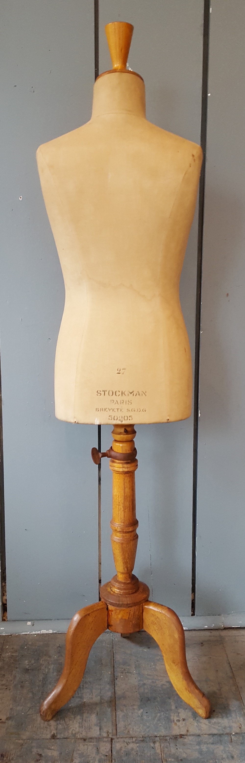 Antique French Child Stockman Mannequin