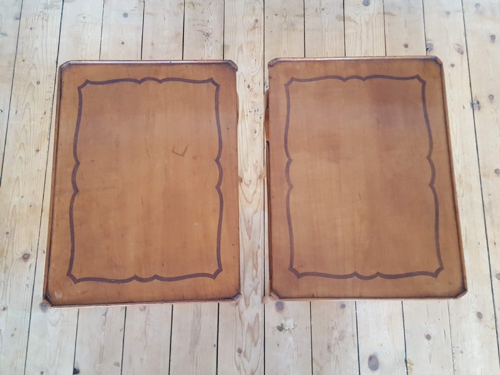 Pair of French  Side Tables C1900 View III