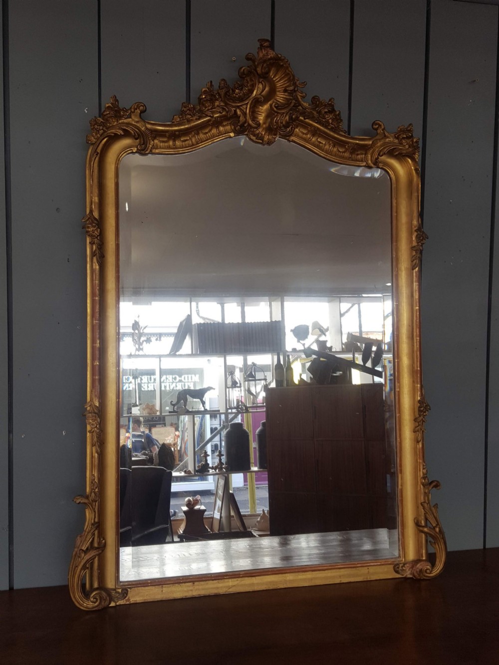 Beautiful French Gilded Mirror C1870