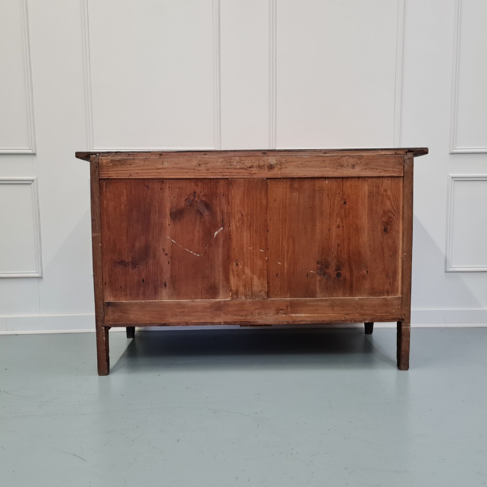 Early Antique French Walnut Chest Commode C1800 View IV