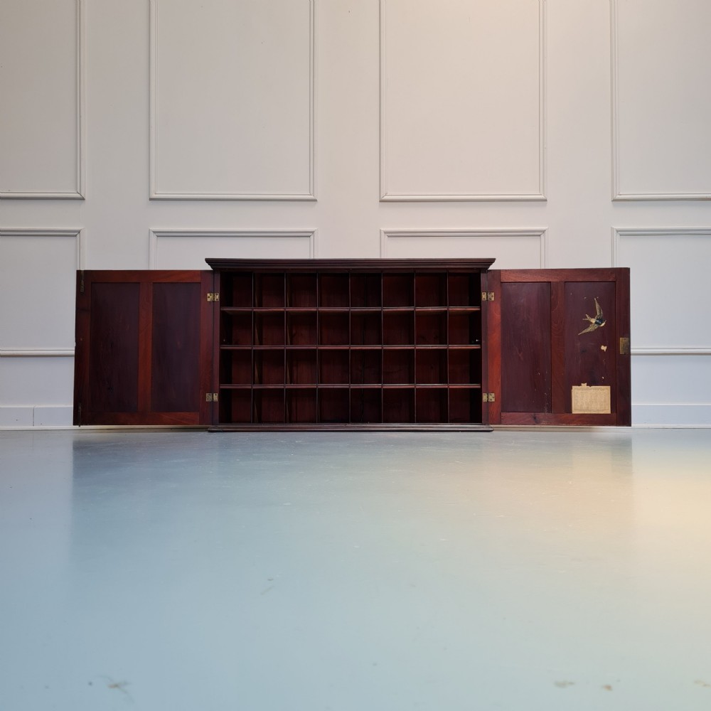 Quality Georgian Mahogany Estate Cupboard c1800 View V