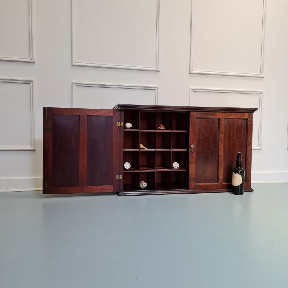 Quality Georgian Mahogany Estate Cupboard c1800 View IX
