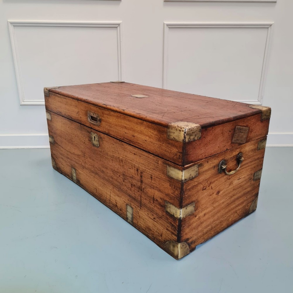 Camphorwood Military Trunk owned by First World War Veteran