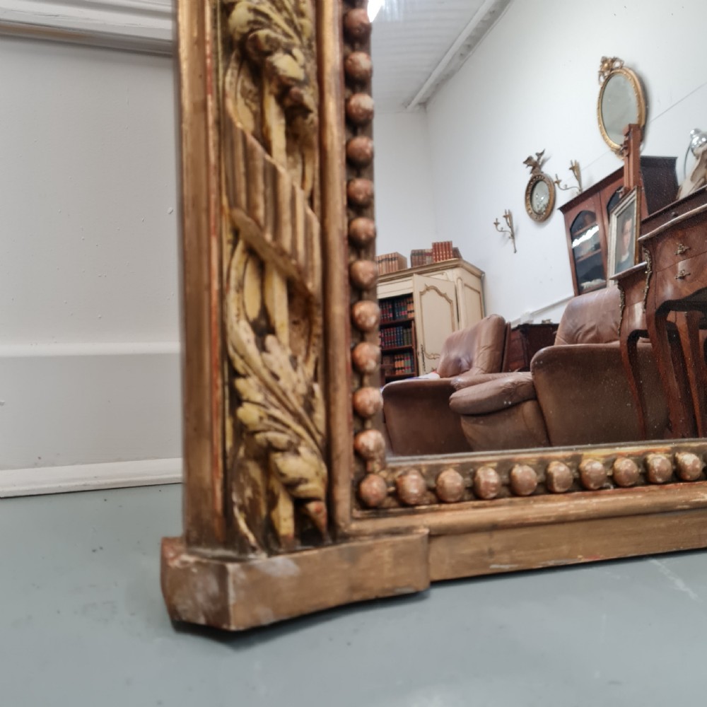 Large Antique French Mirror C1860 View IV