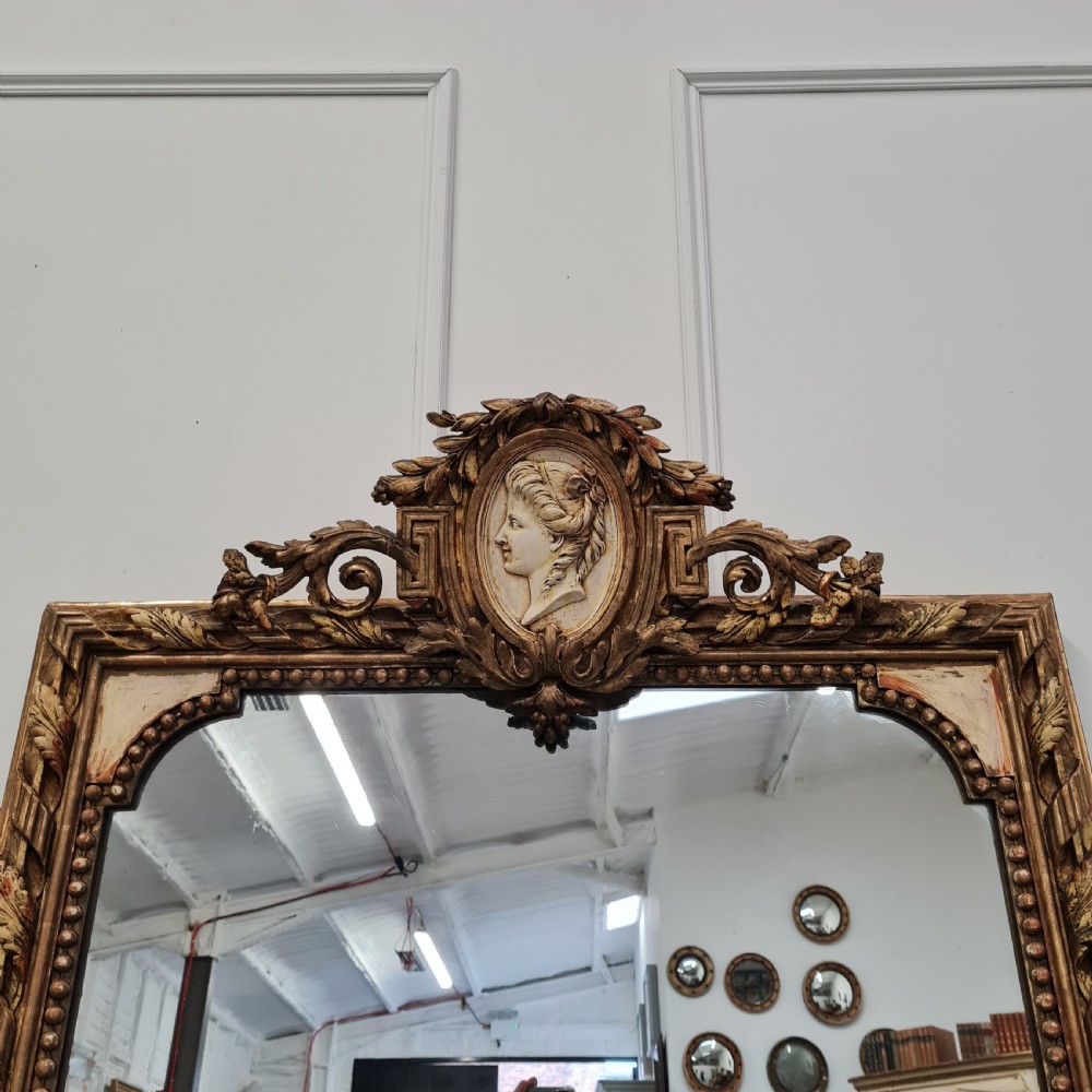 Large Antique French Mirror C1860 View V