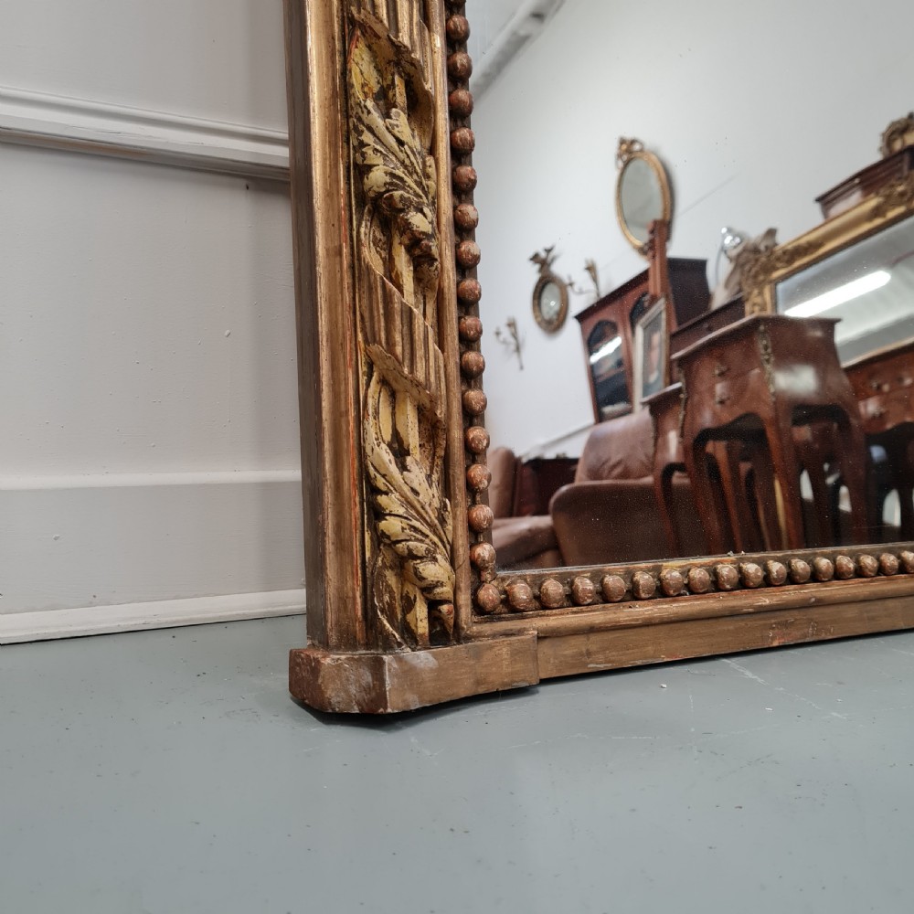 Large Antique French Mirror C1860 View IX