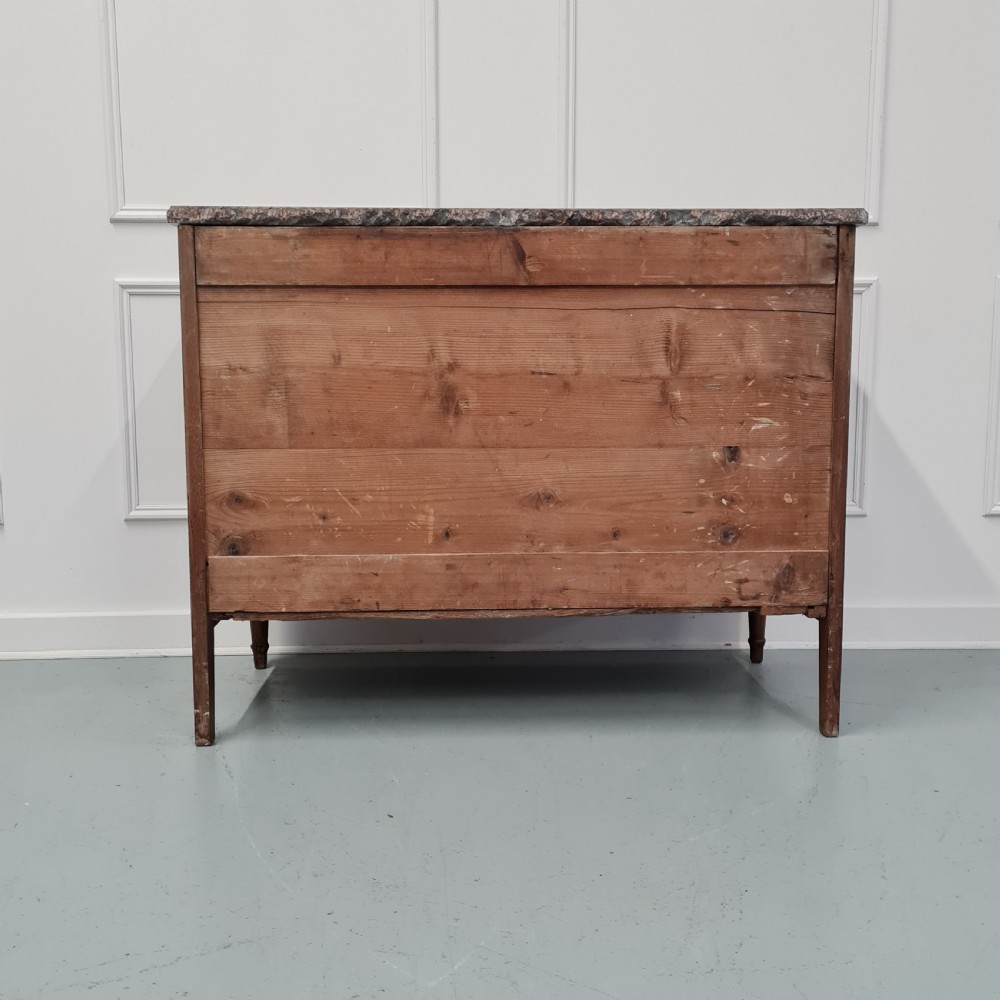 19th Century French Commode with Grey Marble Top View III