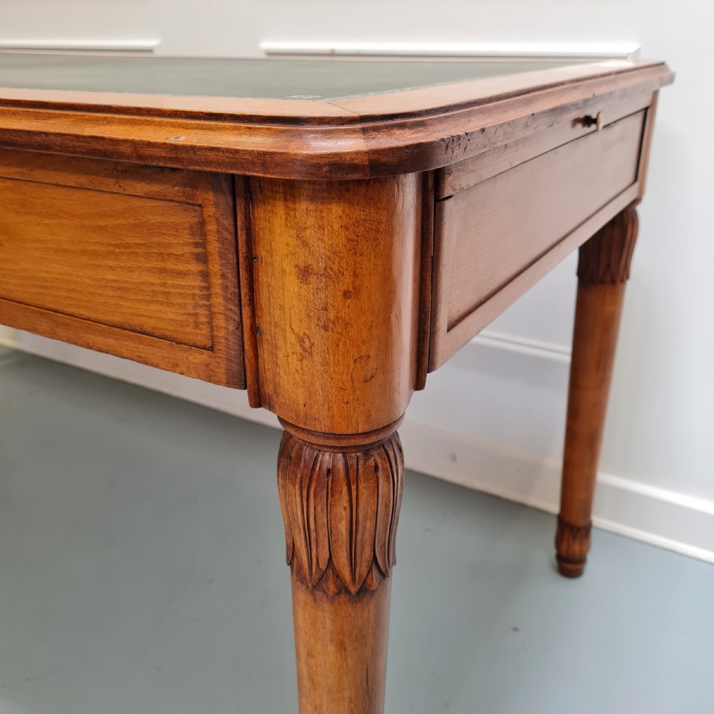 Large Antique French Desk C1920  View VII