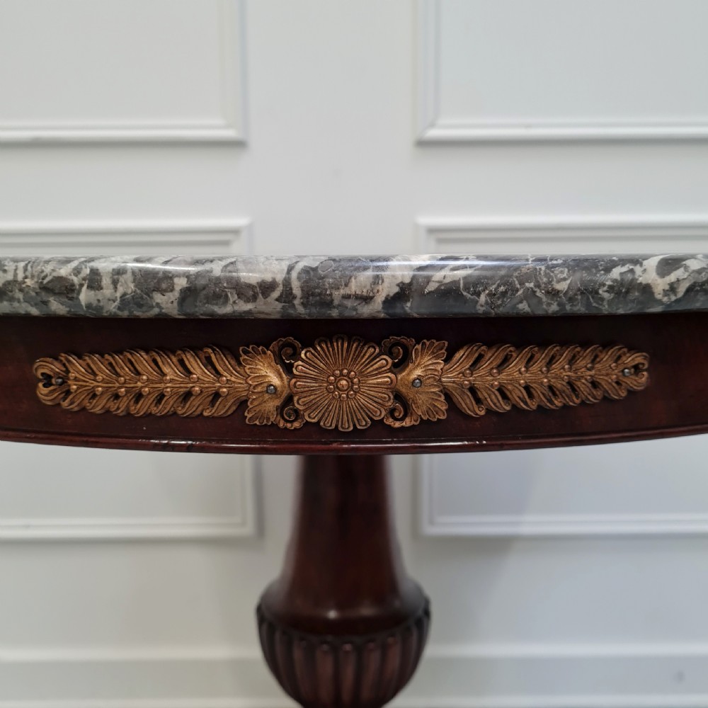 Exceptional Quality Antique French Gueridon Table C1830  View III