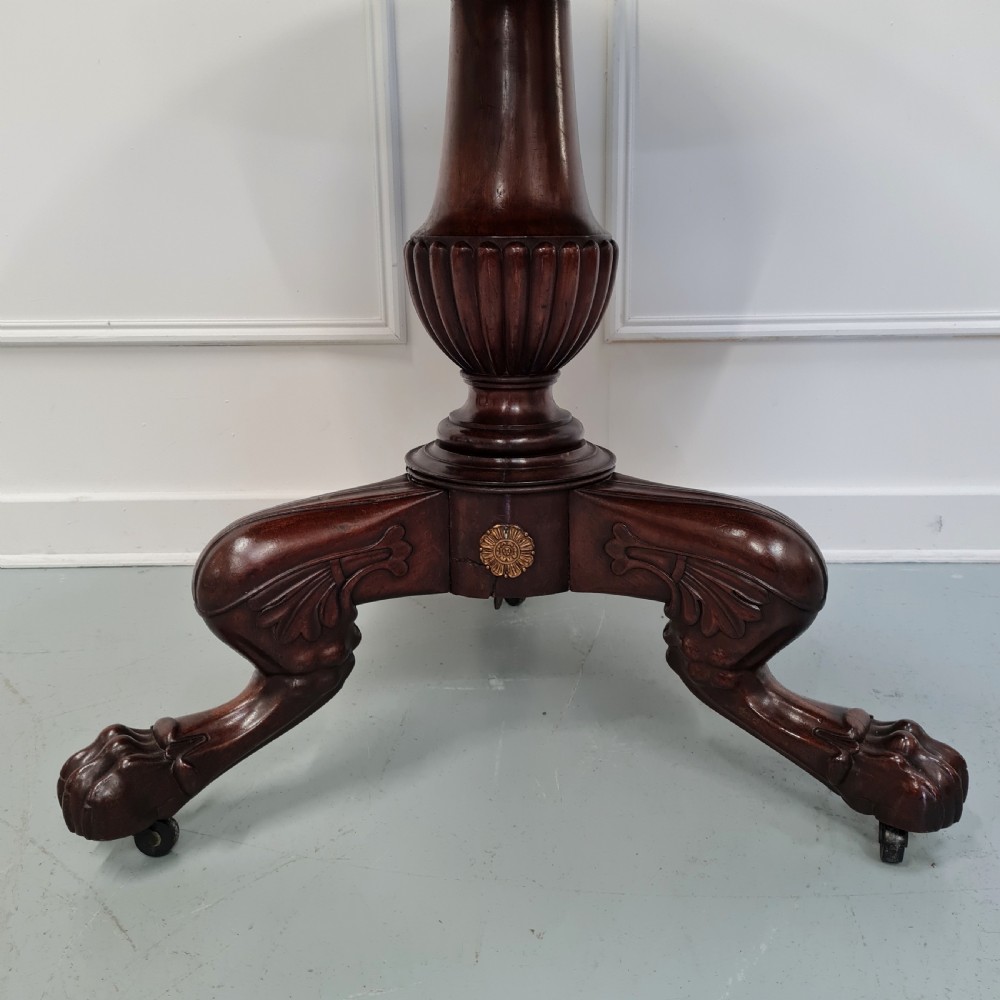Exceptional Quality Antique French Gueridon Table C1830  View VII