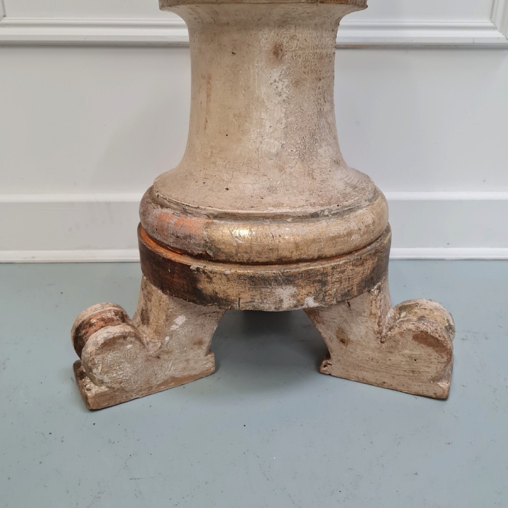 Large Primitive French Candlestick C1770  View II