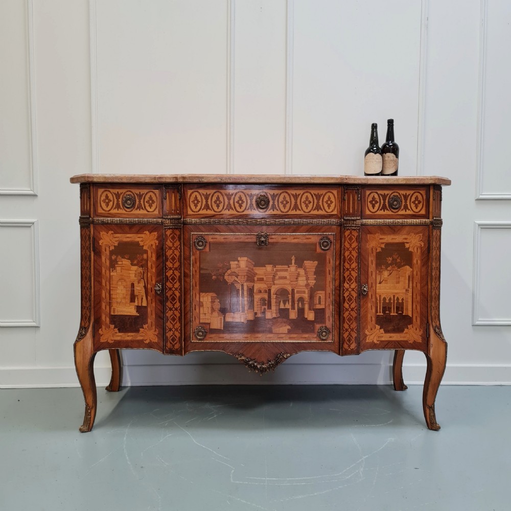 Exceptional Transitional Style French Commode made in C1920  View III