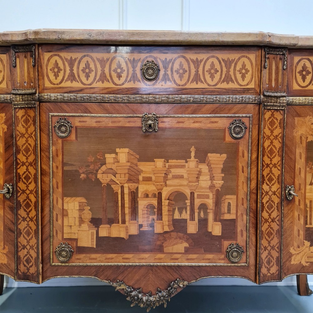 Exceptional Transitional Style French Commode made in C1920  View V