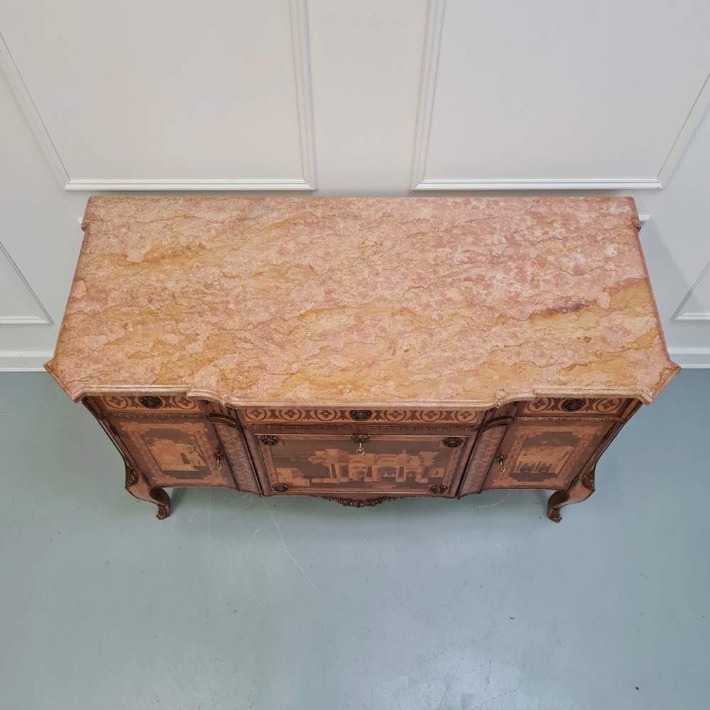 Exceptional Transitional Style French Commode made in C1920  View VII
