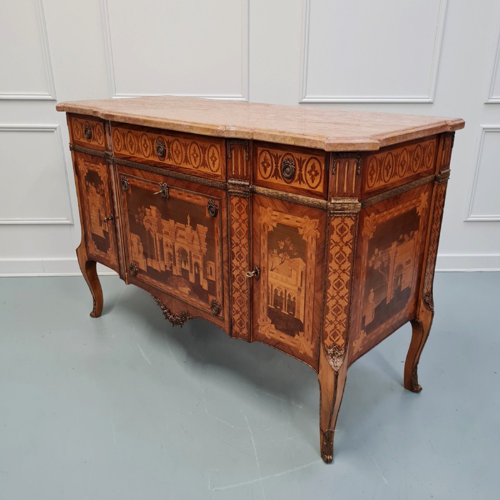 Exceptional Transitional Style French Commode made in C1920  View XII