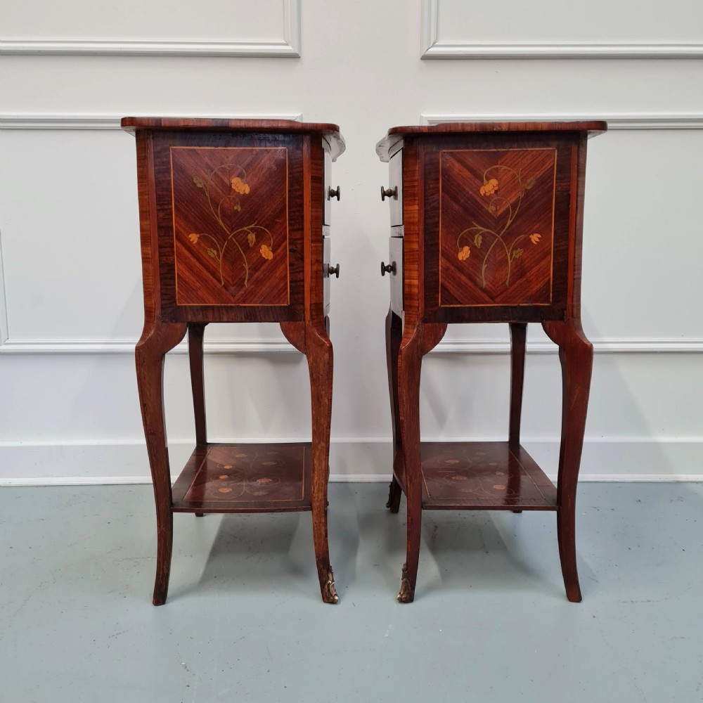 High Quality Antique Italian Side Tables C1920 View III