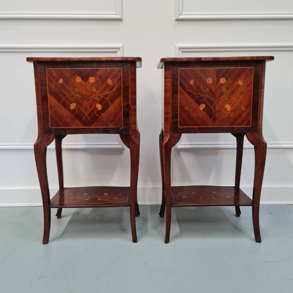 High Quality Antique Italian Side Tables C1920 View IV