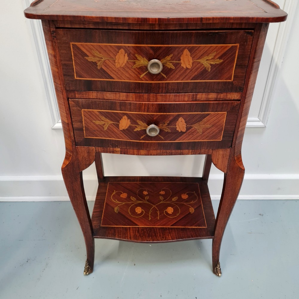 High Quality Antique Italian Side Tables C1920 View VI
