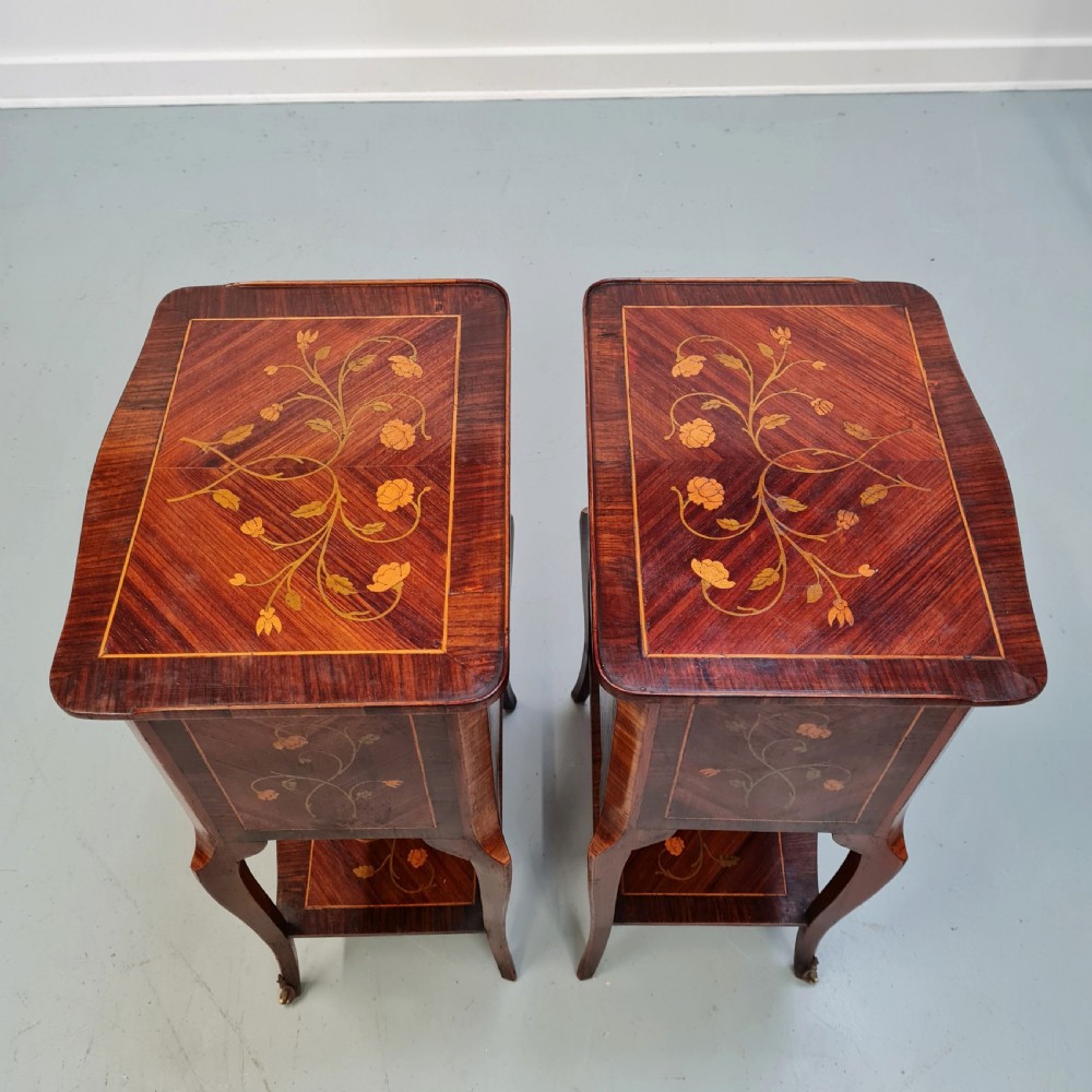 High Quality Antique Italian Side Tables C1920 View VII