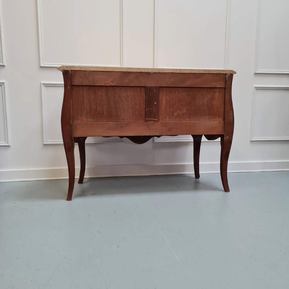 Antique French Inlaid Commode C1930 View IX