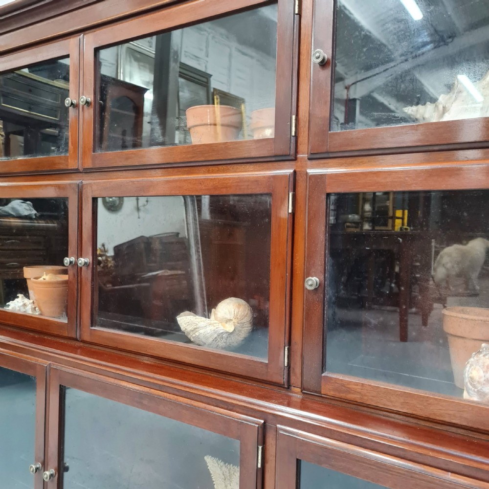 Antique Mahogany Bookcase C1900 View II