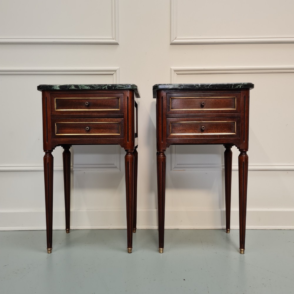 Stylish Antique French Bedside Tables C1930