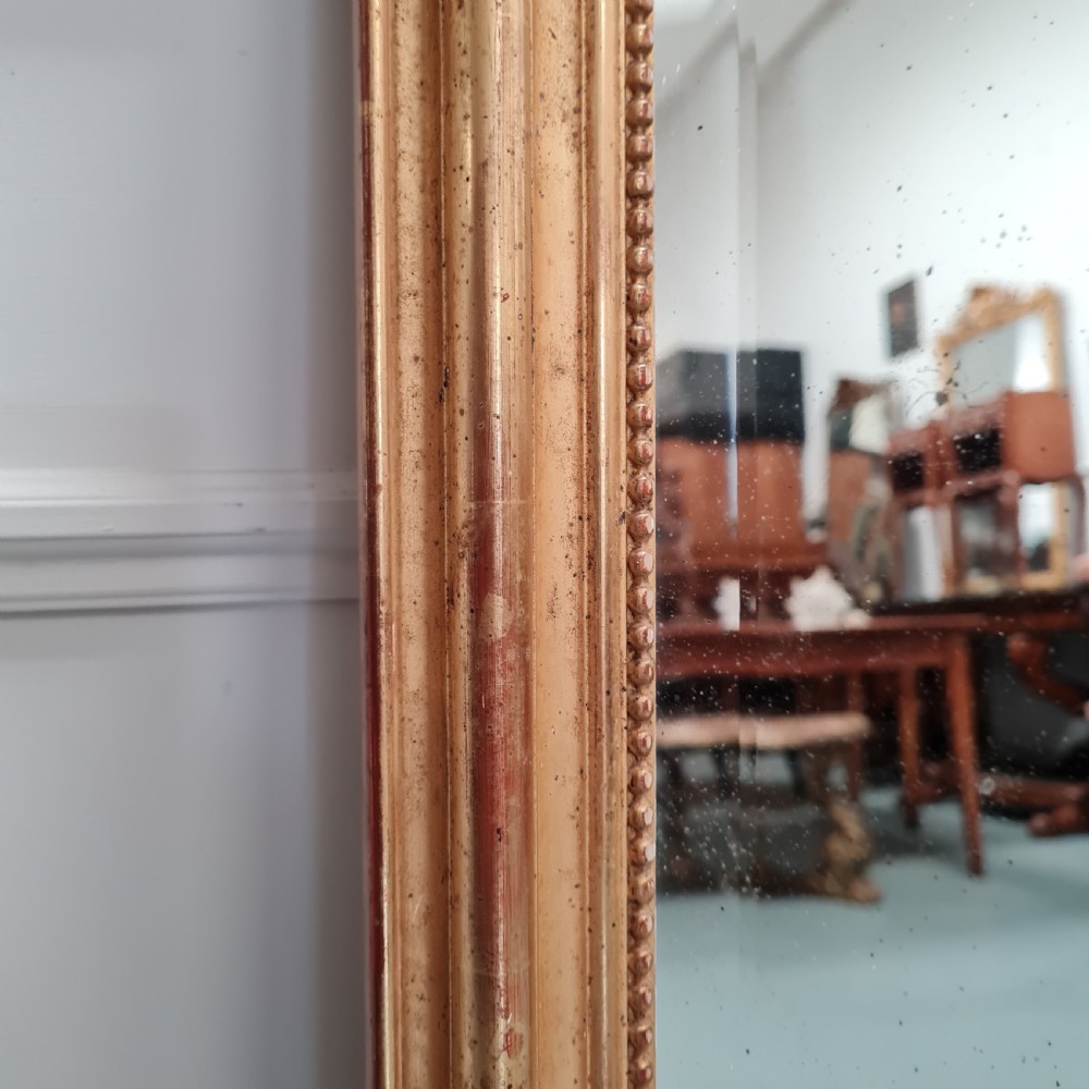 Antique French Gilded Mirror c1900 View II