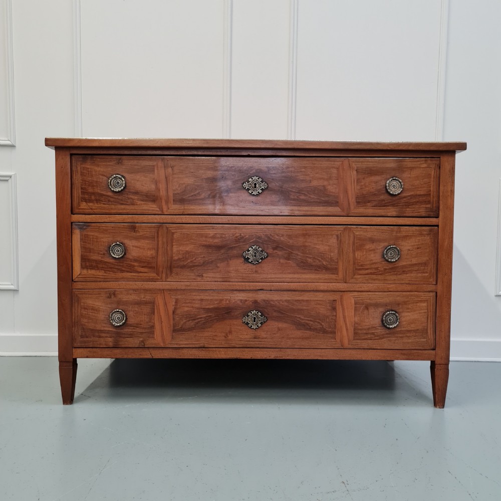 Antique French Walnut Commode c1850