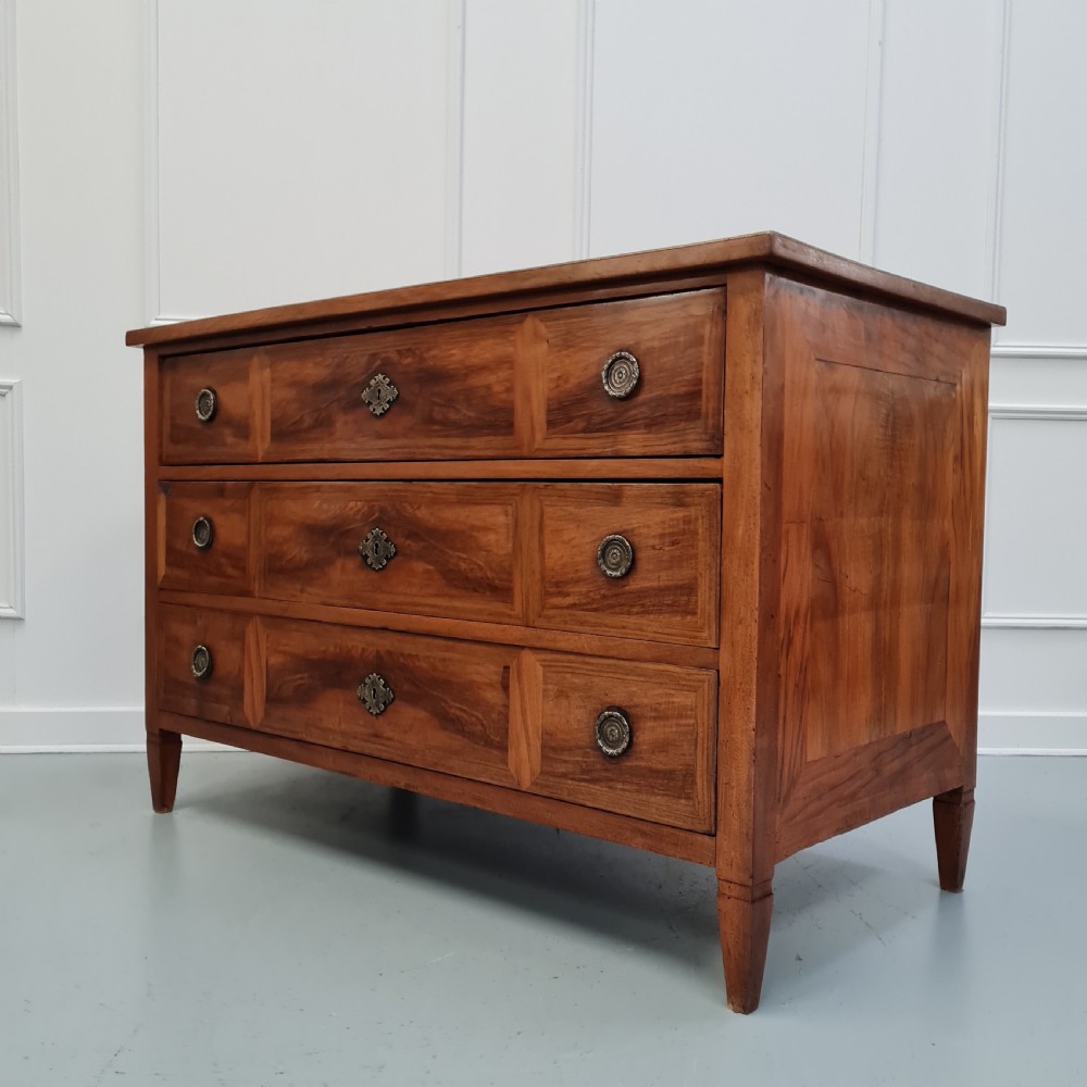 Antique French Walnut Commode c1850 View II