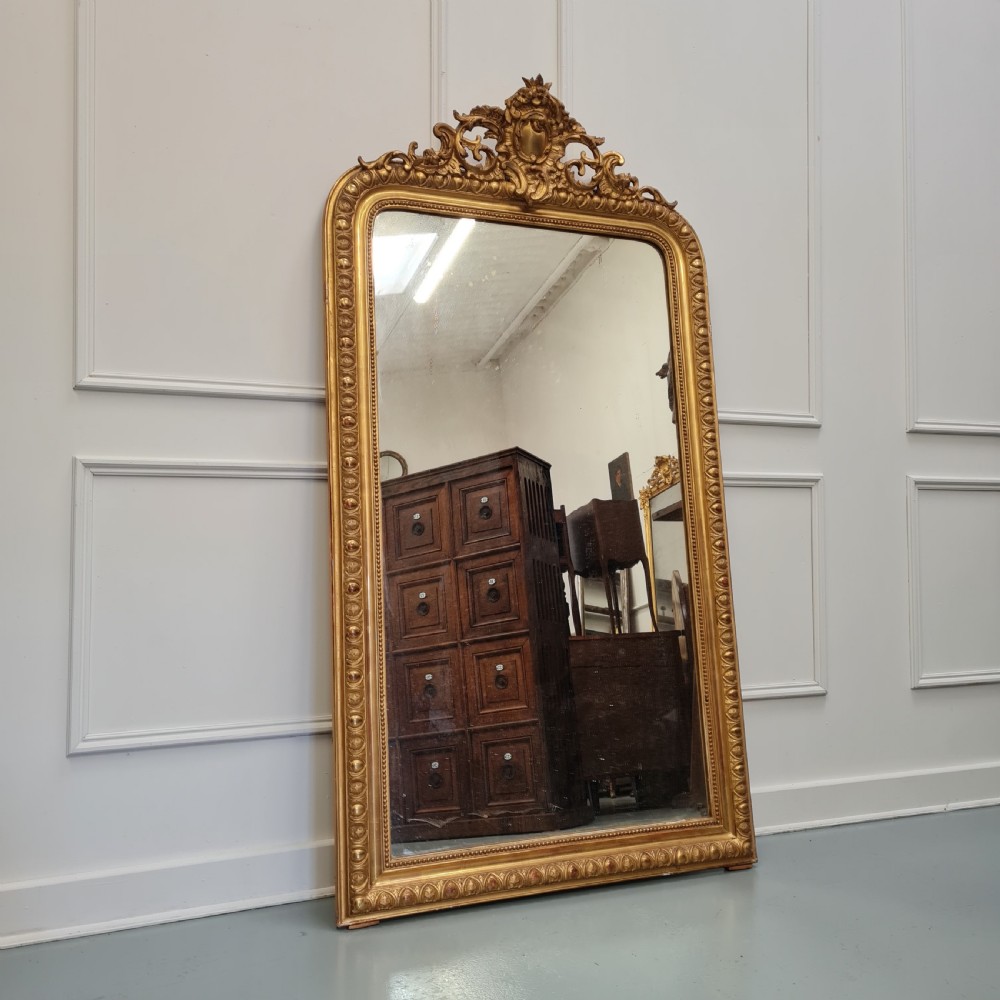 Beautiful Antique Gilded Mirror C1880