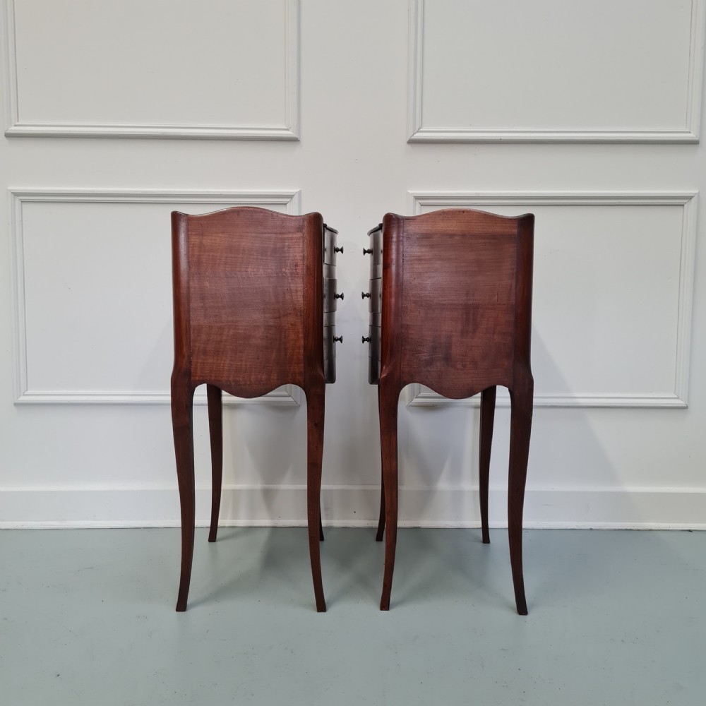 Pair of French Oak Side Tables C1930 View II