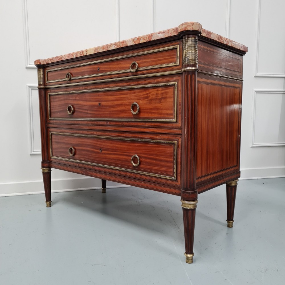 Rare Antique French Satinwood Commode C1880