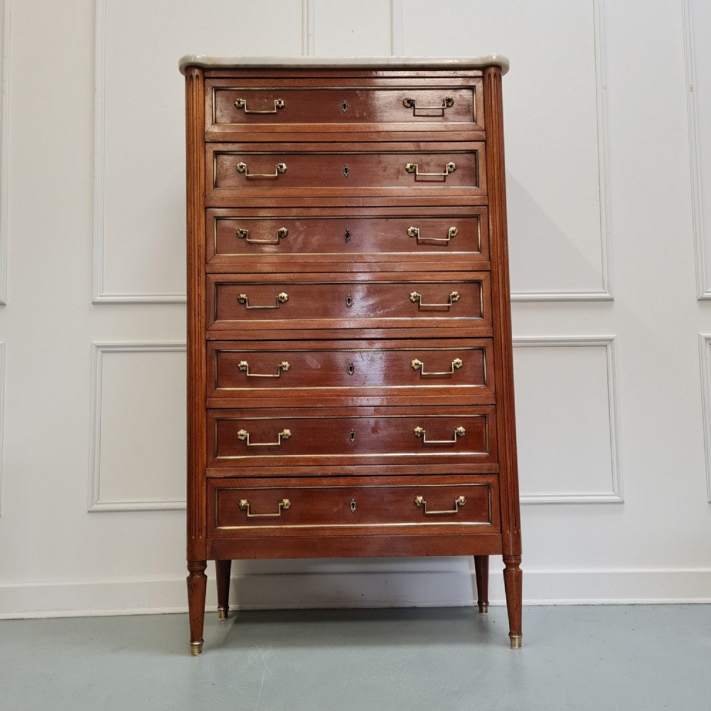 French Semainier Tall Chest of Drawers c1930