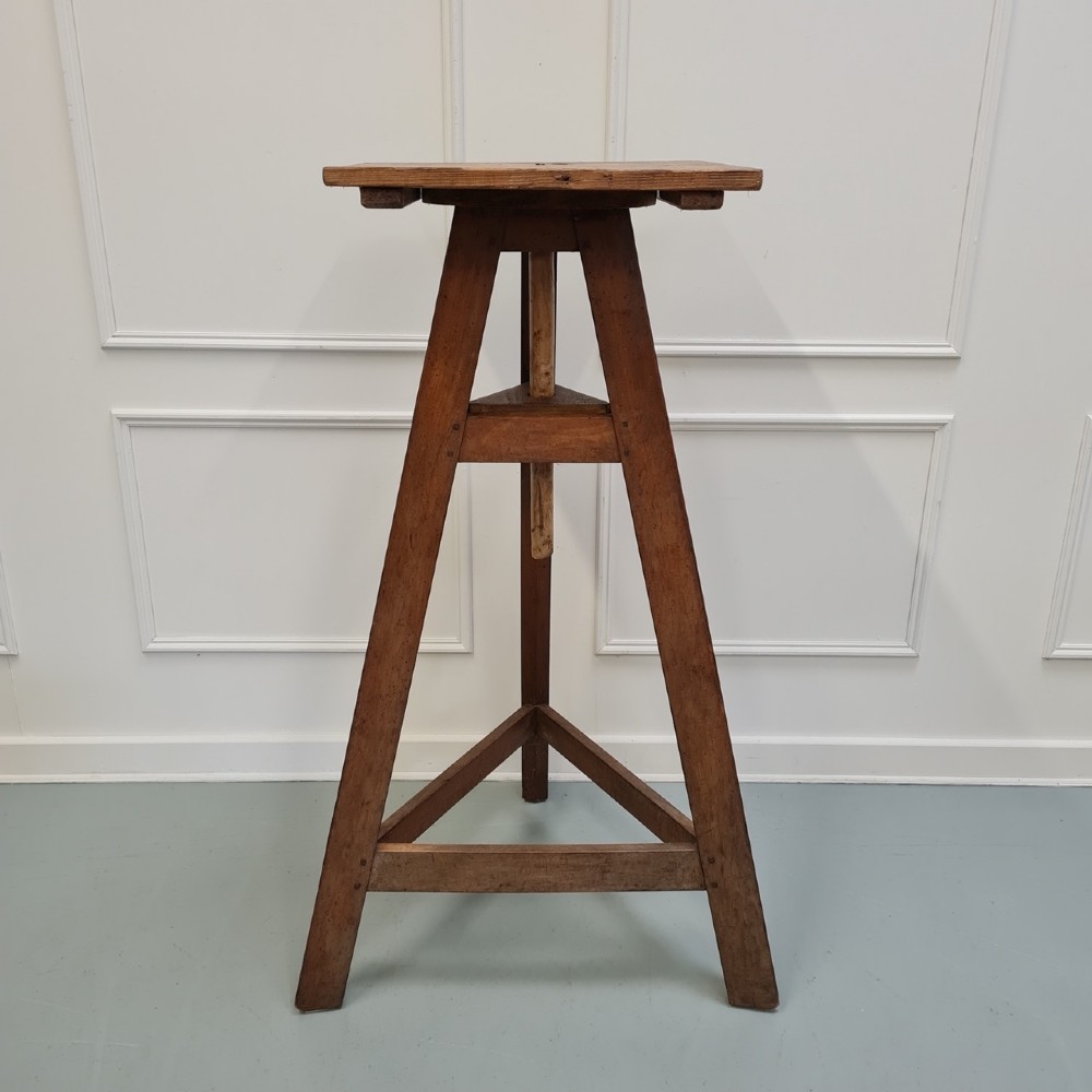Antique French Sculptor Stand