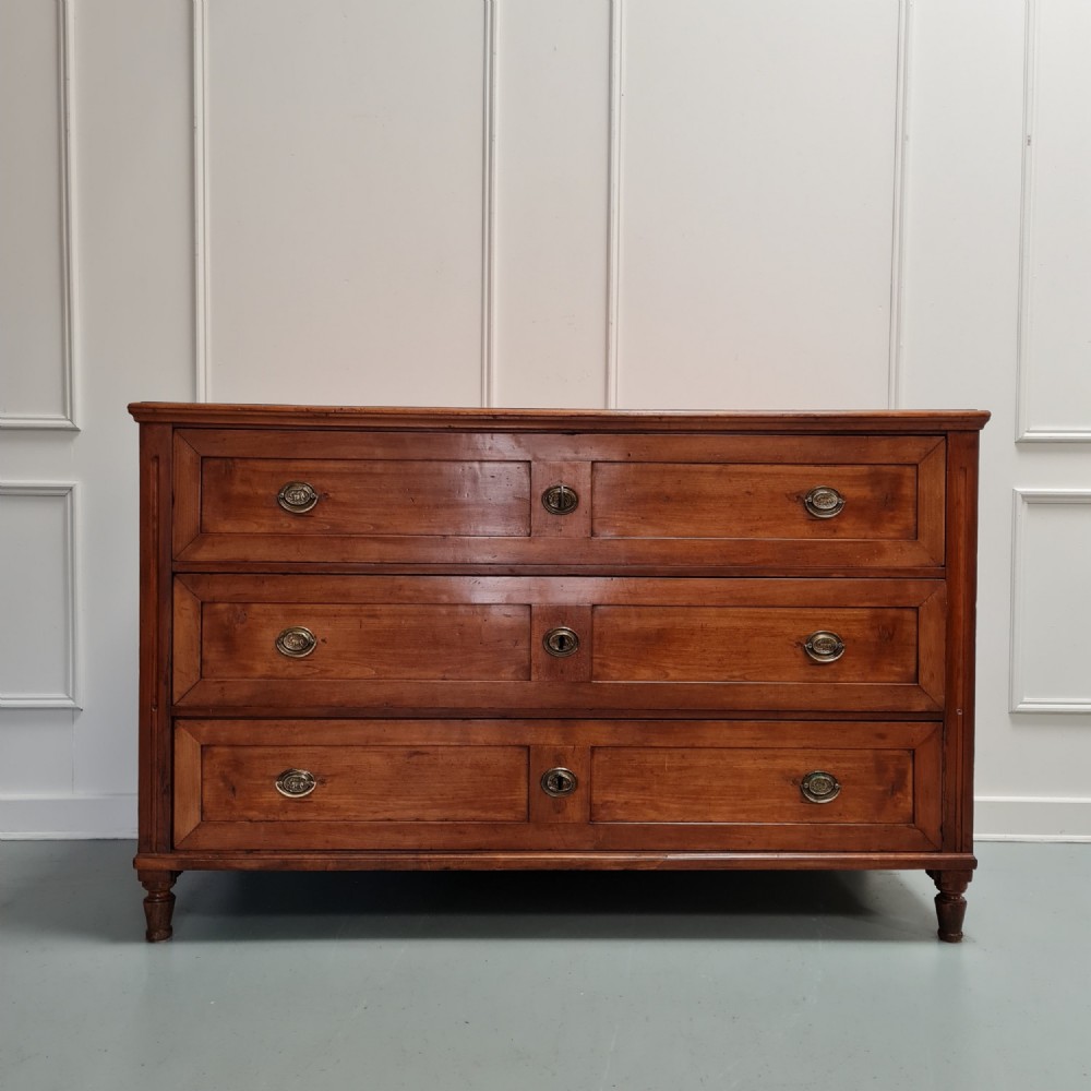 Antique French Cherry Commode C1770