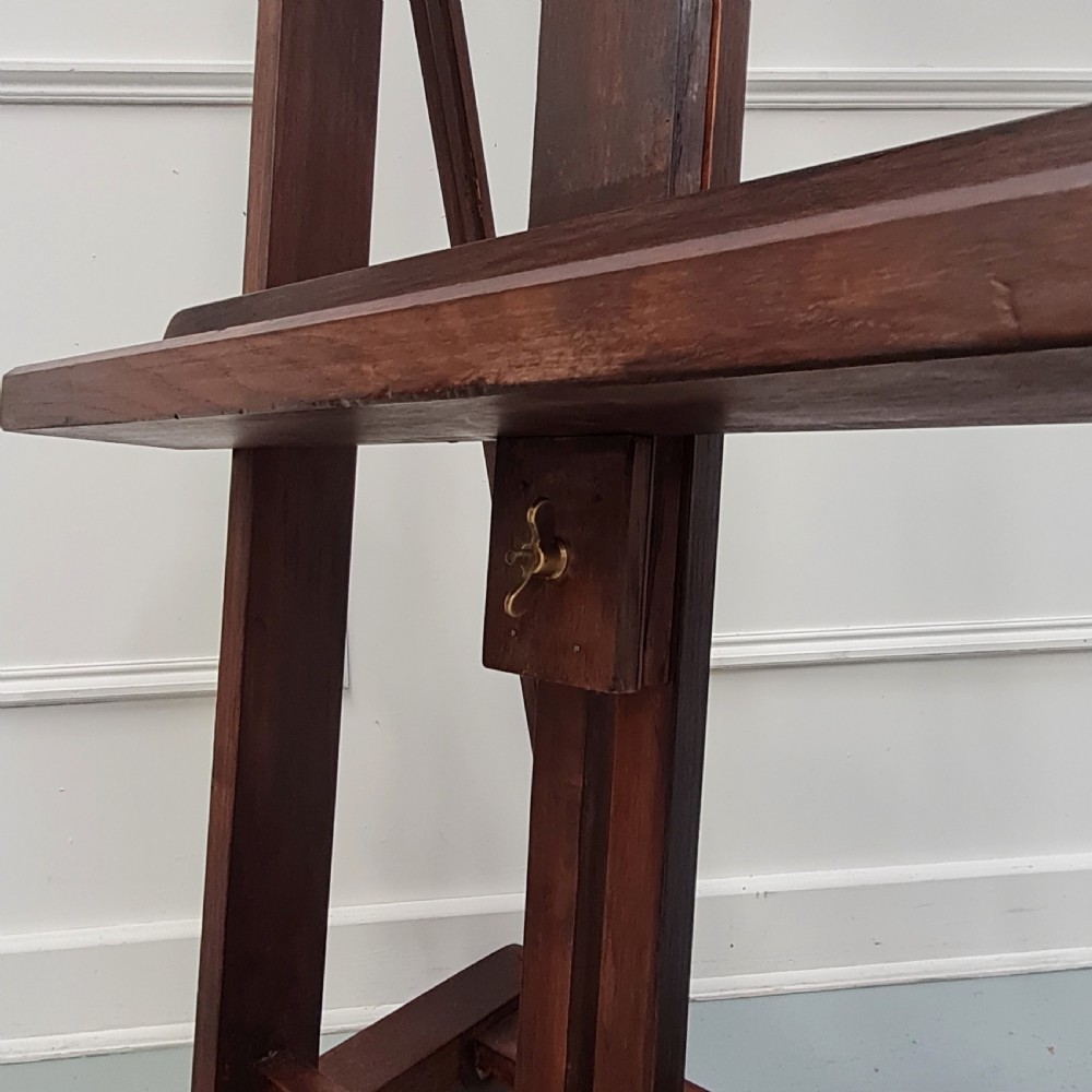 Antique Artist Easel c1930 View IV