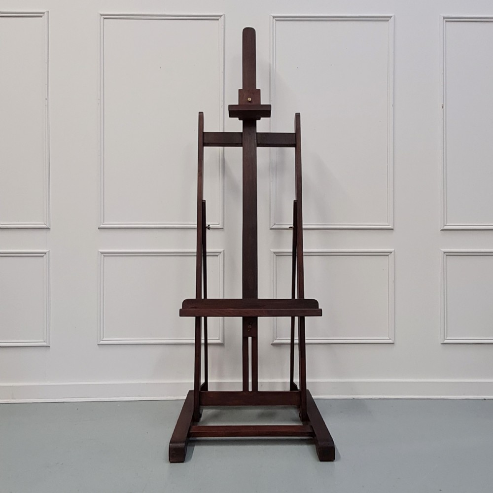 Antique Artist Easel c1930 View VI